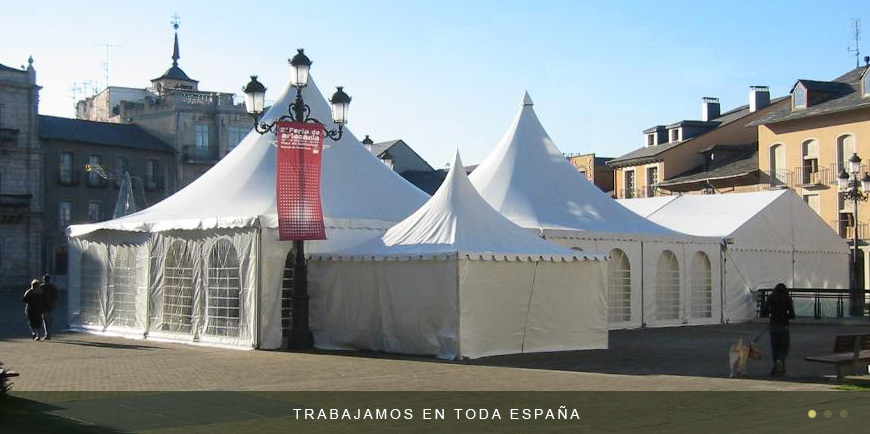 Alquiler de Carpas